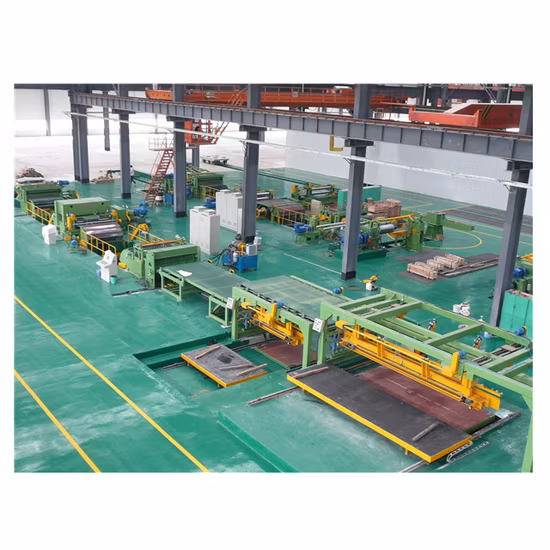 Steel Coil Straightening and Levelling Cut to Length Machine Line