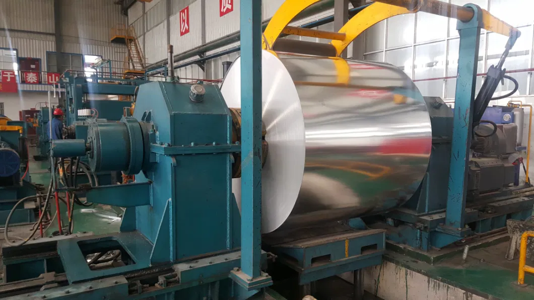 High Accuracy Cut-to-Length Line for Shearing Aluminium Foil