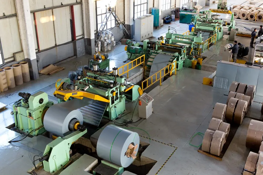 Cold/Hot Rolled Stainless Galvanized Steel Coil Slitting Line Machine