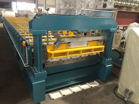 Galvanized Roof Sheet Corrugated Iron Metal Roof Panel Roll Forming Machine